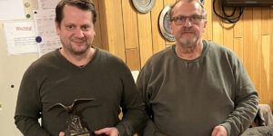 Kreismeister Steffen Wagner (li.) mit Kreisschießobmann Bernward Wagner